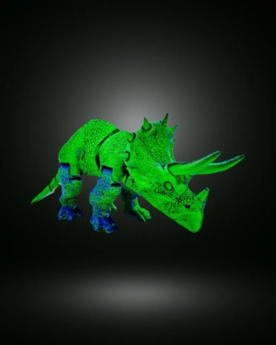 Élethű triceratopsz