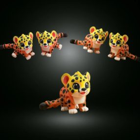 Baby leopárd