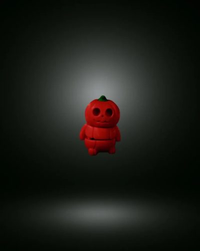 Apró sütőtök figura